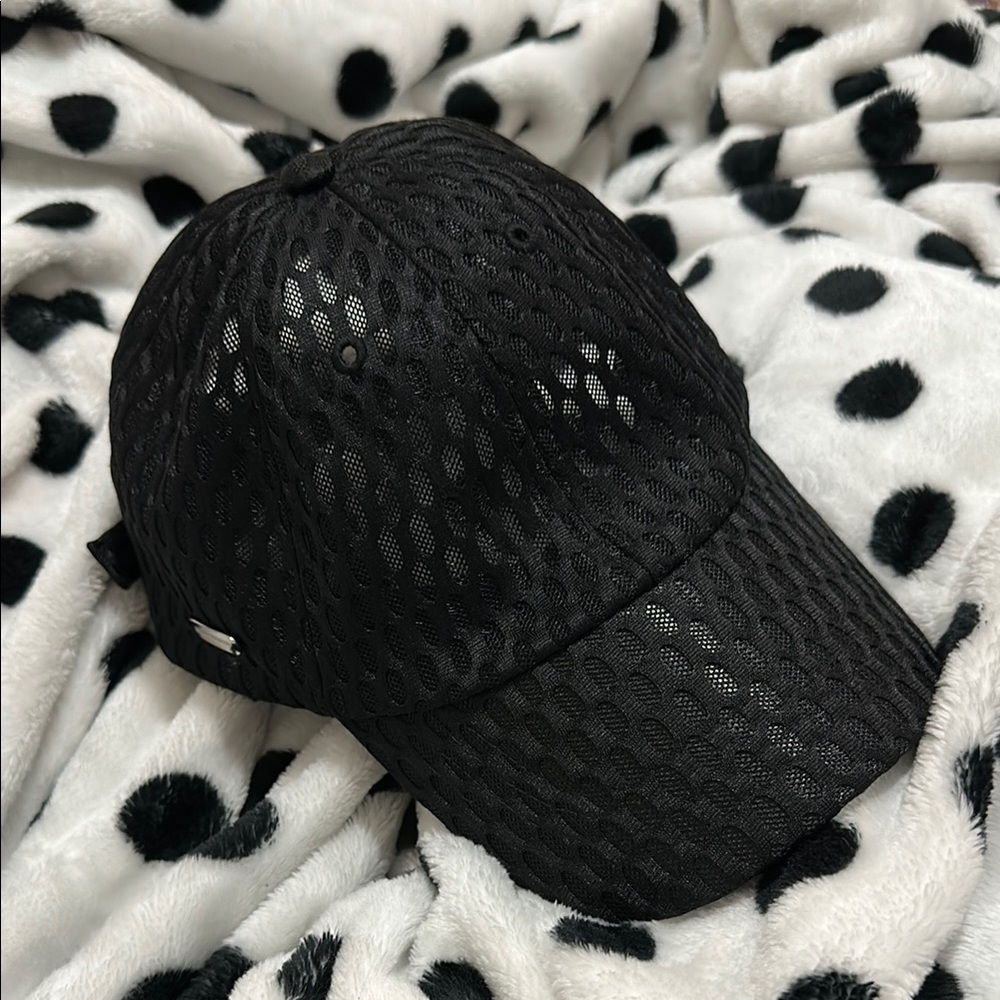 Women’s Steve Madden Black Mesh Baseball Cap